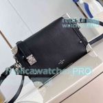 Copy L--V Side Trunk MM Medium Size Black Handbag M25160 